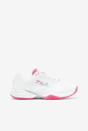 FILA Volley Zone Pickleball Shoes White / White,Womens Shoes | CA.IPZQCK908